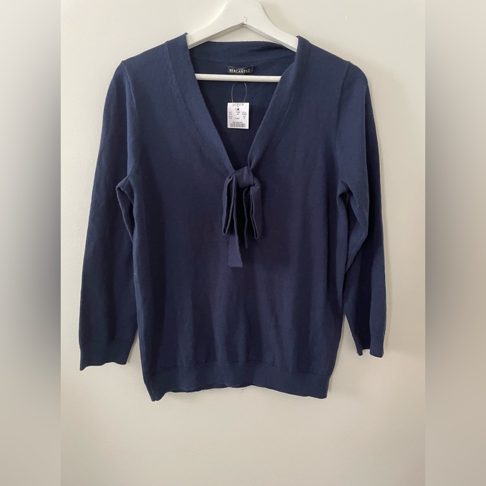 J Crew Women's Navy top